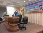 โครงการรณรงค์เกี่ยวกับโรคเอดส์   อบรมให้ความรู้แก่นักเรียนกล